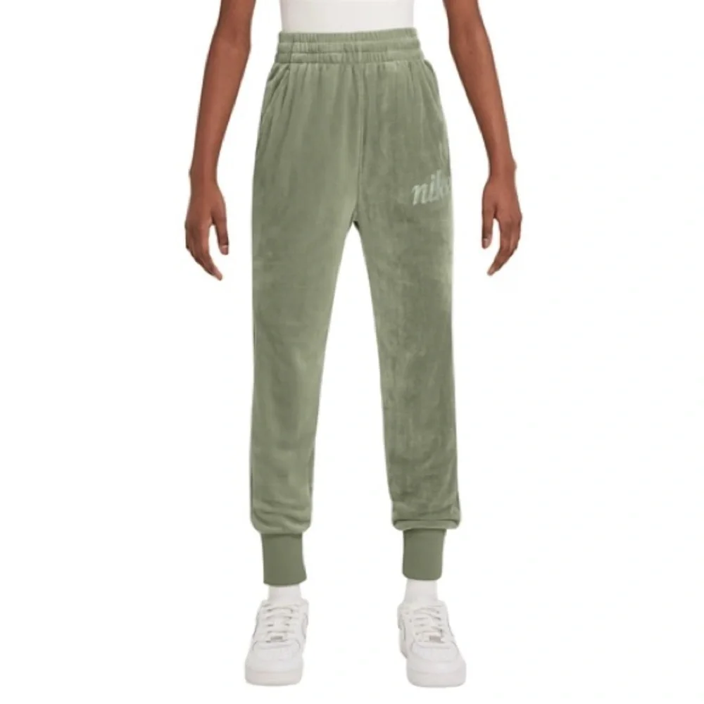 Nike Girls Velvet Joggers Large